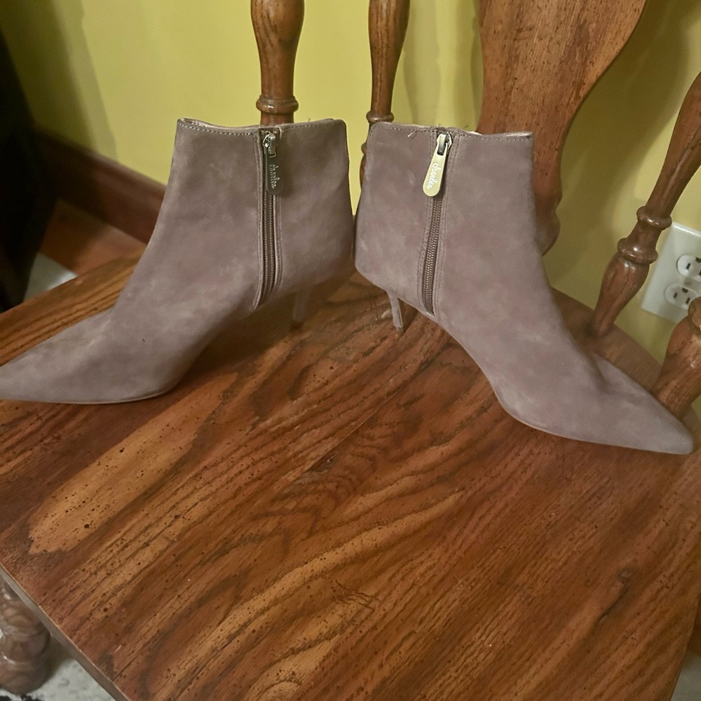Charles By Charles David Suede Booties - Never Worn